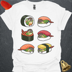 Green Cheek Conure Sushi T-Shirt