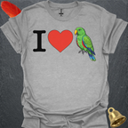 I Love Male Eclectus Parrot T-Shirt