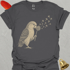 White-Bellied Caique Blowing Wishes T-Shirt