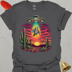 African Grey Parrot Abduction T-Shirt