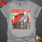 African Grey Parrot Birdzilla T-Shirt