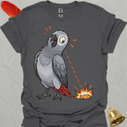 African Grey Parrot Eye on Prize T-Shirt