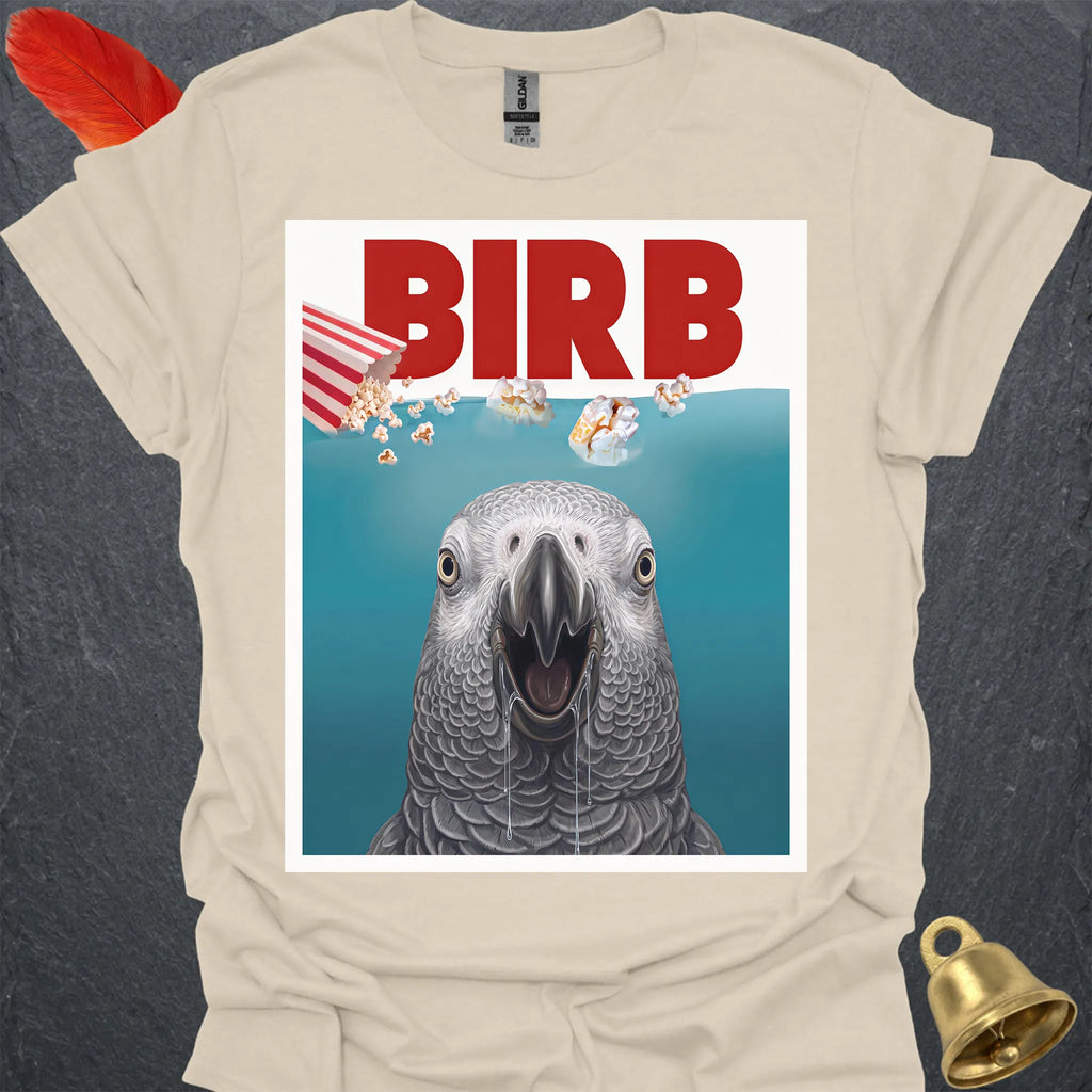 African Grey Parrot Movie T-Shirt