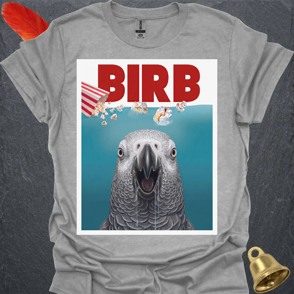 African Grey Parrot Movie T-Shirt