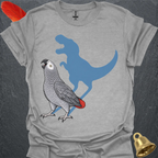 African Grey Parrot Roar T-Shirt