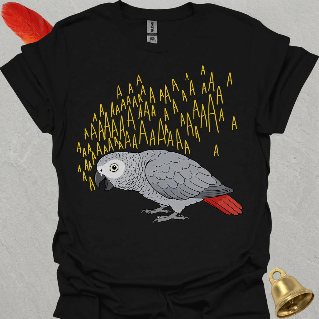African Grey Parrot Scream T-Shirt