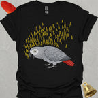 African Grey Parrot Scream T-Shirt