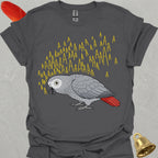 African Grey Parrot Scream T-Shirt