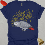 African Grey Parrot Scream T-Shirt