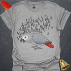 African Grey Parrot Scream T-Shirt