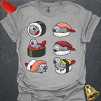 African Grey Parrot Sushi T-Shirt