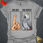 African Grey Parrot The Artist T-Shirt