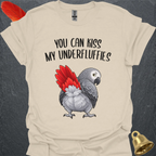 African Grey Parrot Underfluffies T-Shirt