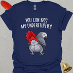 African Grey Parrot Underfluffies T-Shirt