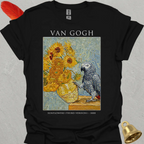 African Grey Parrot Van Gogh T-Shirt