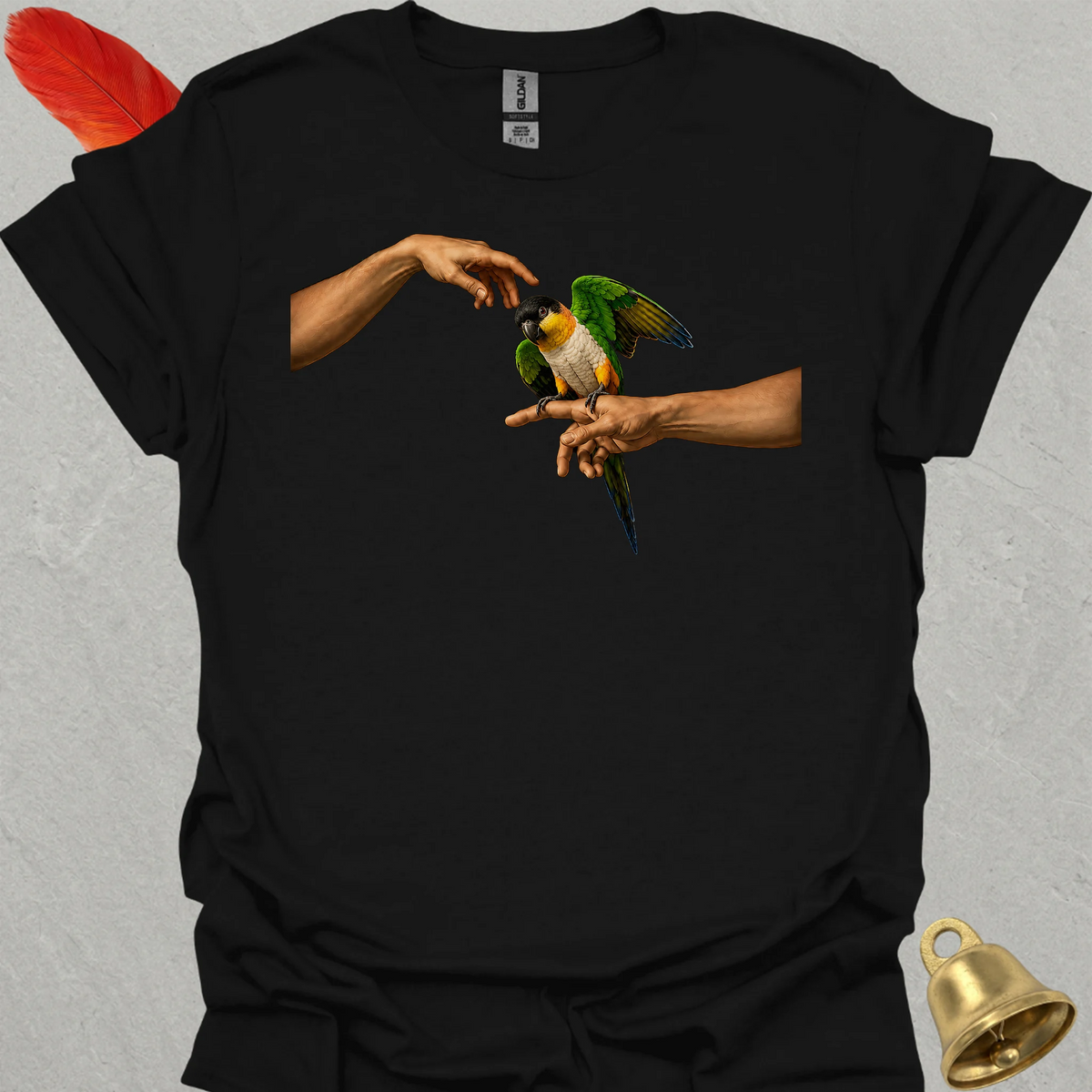 Black-Headed Caique Adam T-Shirt