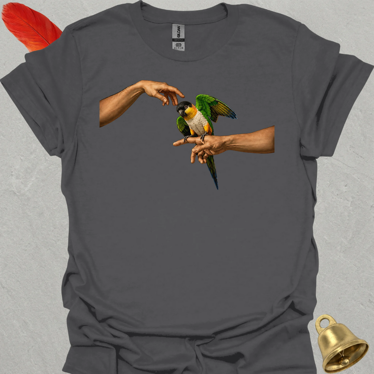 Black-Headed Caique Adam T-Shirt