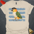 Black-Headed Caique Brush T-Shirt