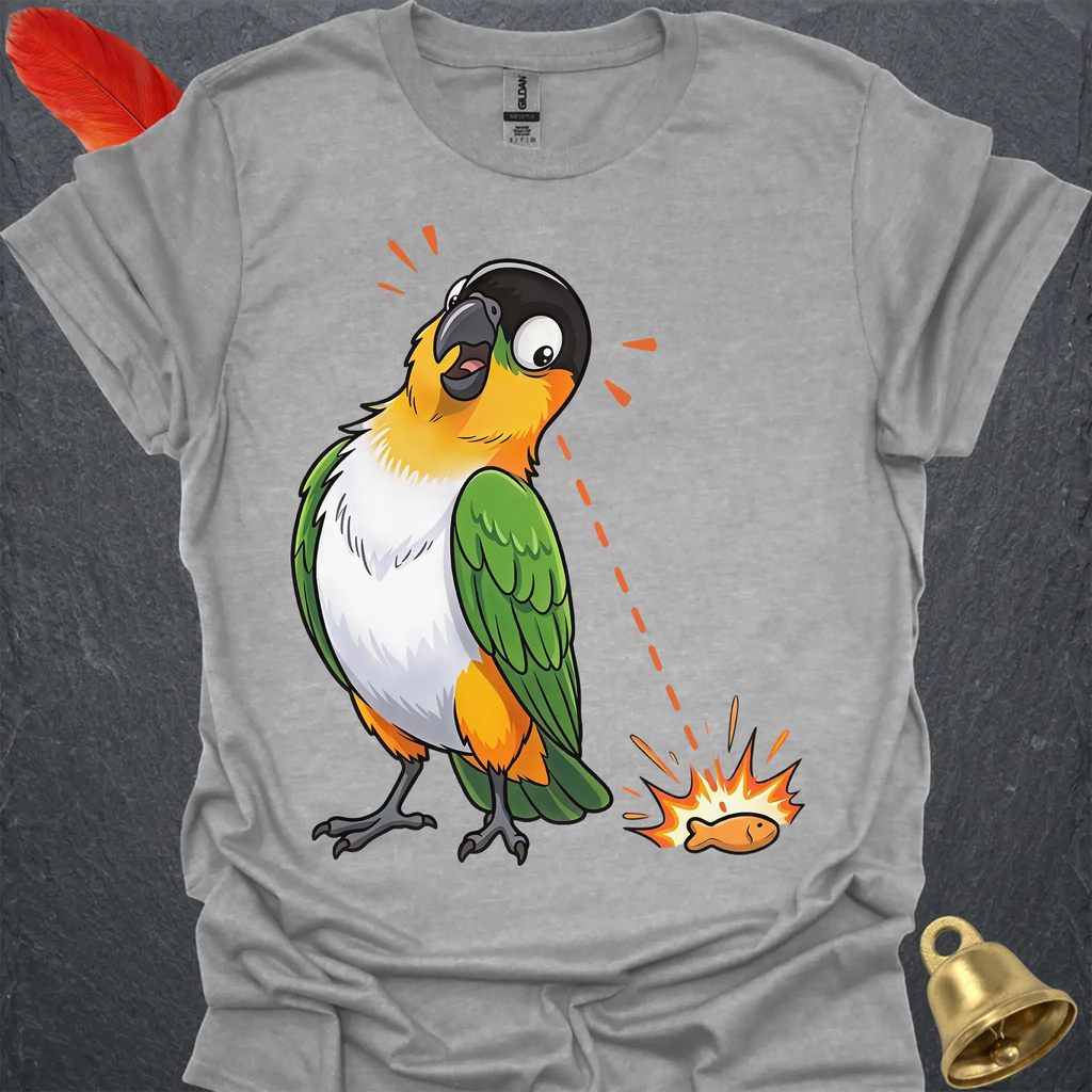 Black-Headed Caique Eye on Prize T-Shirt