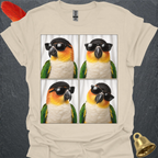 Black-Headed Caique Photobooth T-Shirt