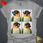 Black-Headed Caique Photobooth T-Shirt