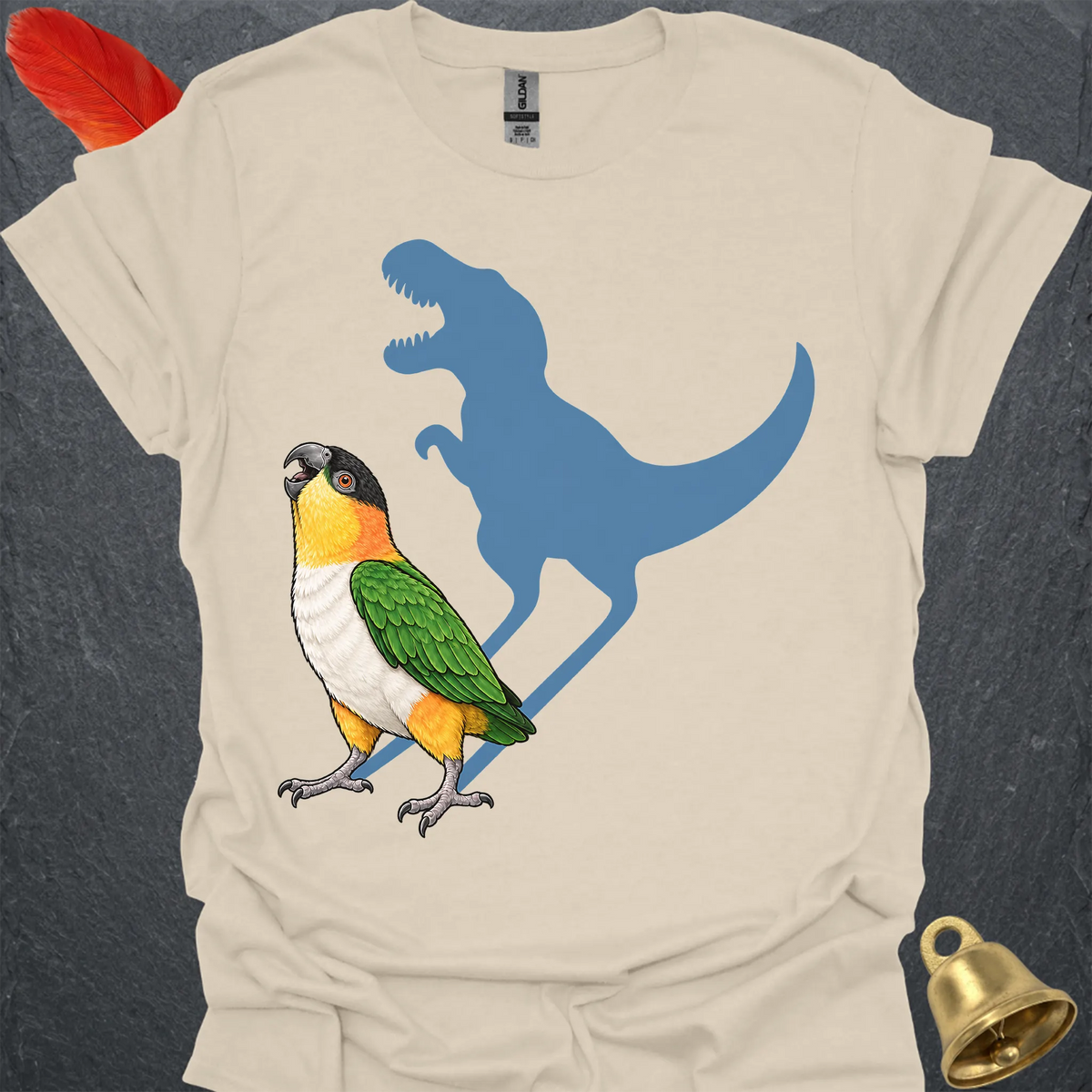 Black-Headed Caique Roar T-Shirt