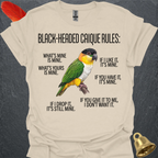 Black-Headed Caique Rules T-Shirt