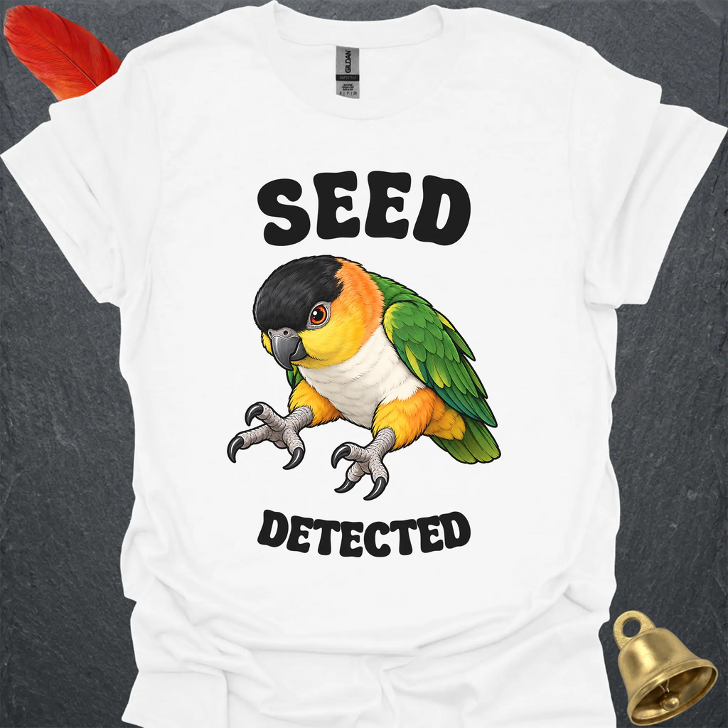Black-Headed Caique Seed Detected T-Shirt