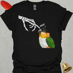 Black-Headed Caique Skeleton Boop T-Shirt