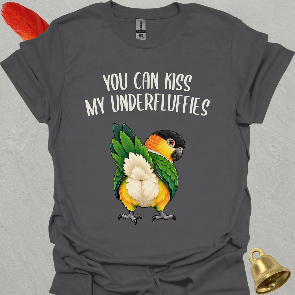 Black-Headed Caique Underfluffies T-Shirt