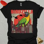 Black-Masked Lovebird Birdzilla T-Shirt