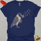 Black-Masked Lovebird Blowing Wishes T-Shirt