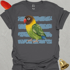 Black-Masked Lovebird Brush T-Shirt