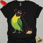 Black-Masked Lovebird Eye on Prize T-Shirt