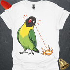 Black-Masked Lovebird Eye on Prize T-Shirt