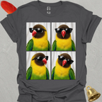 Black-Masked Lovebird Photobooth T-Shirt