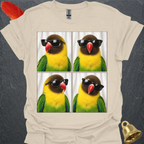 Black-Masked Lovebird Photobooth T-Shirt