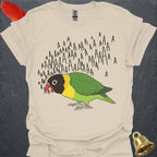 Black-Masked Lovebird Scream T-Shirt