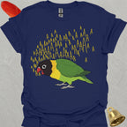 Black-Masked Lovebird Scream T-Shirt
