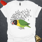 Black-Masked Lovebird Scream T-Shirt