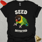 Black-Masked Lovebird Seed Detected T-Shirt