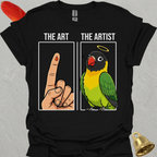Black-Masked Lovebird The Artist T-Shirt