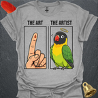 Black-Masked Lovebird The Artist T-Shirt
