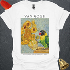 Black-Masked Lovebird Van Gogh T-Shirt