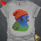 Blue-Headed Pionus Beanie T-Shirt