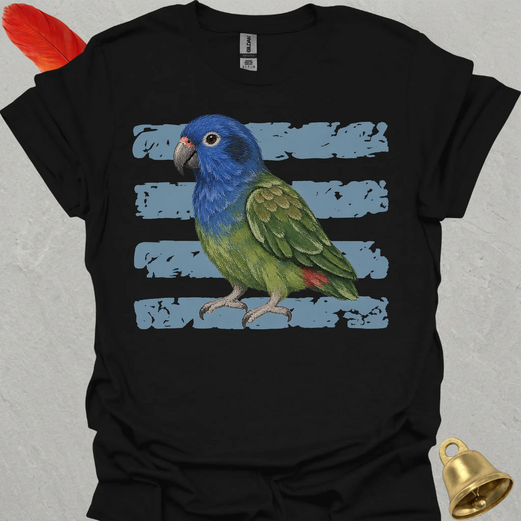 Blue-Headed Pionus Brush T-Shirt