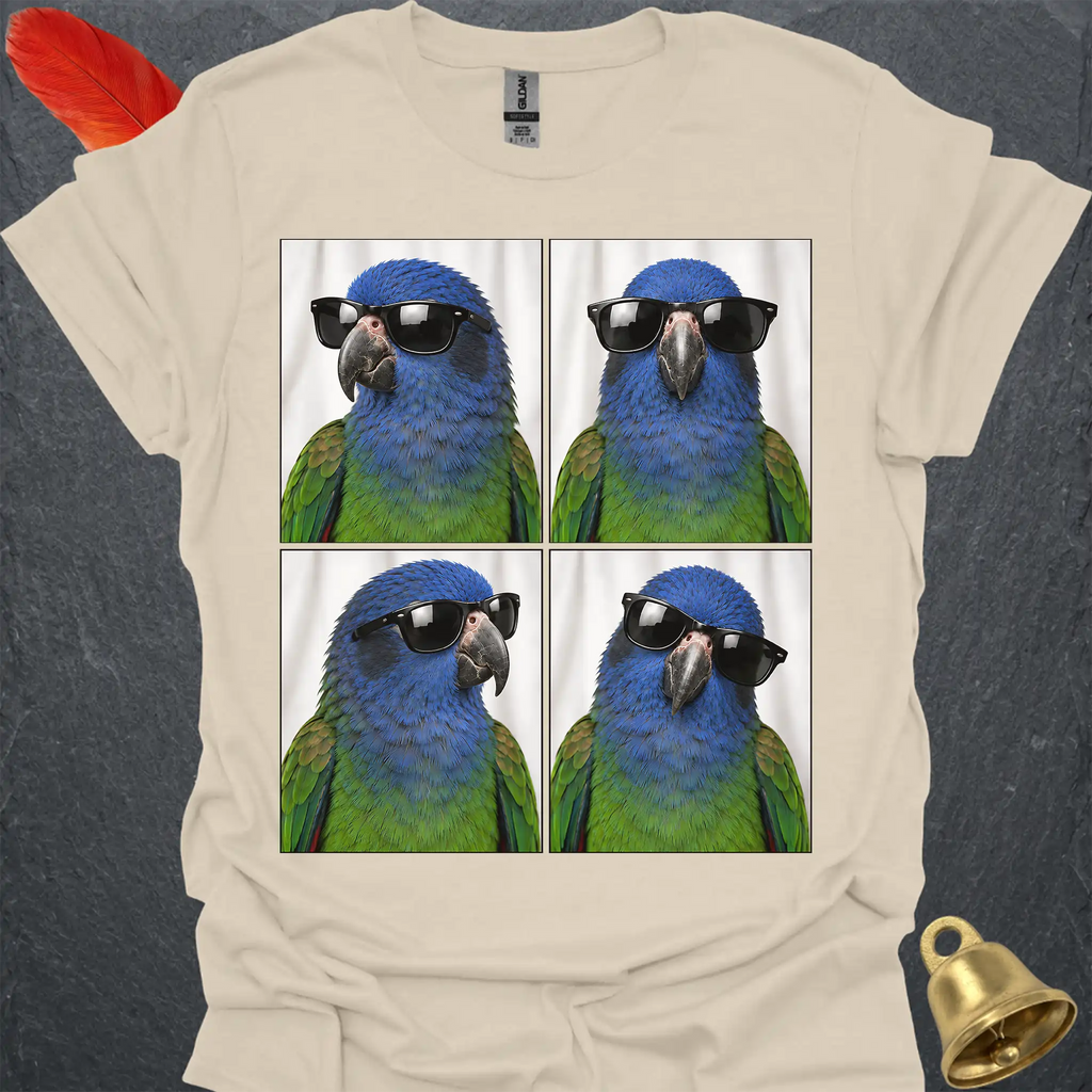 Blue-headed Pionus Photobooth T-Shirt