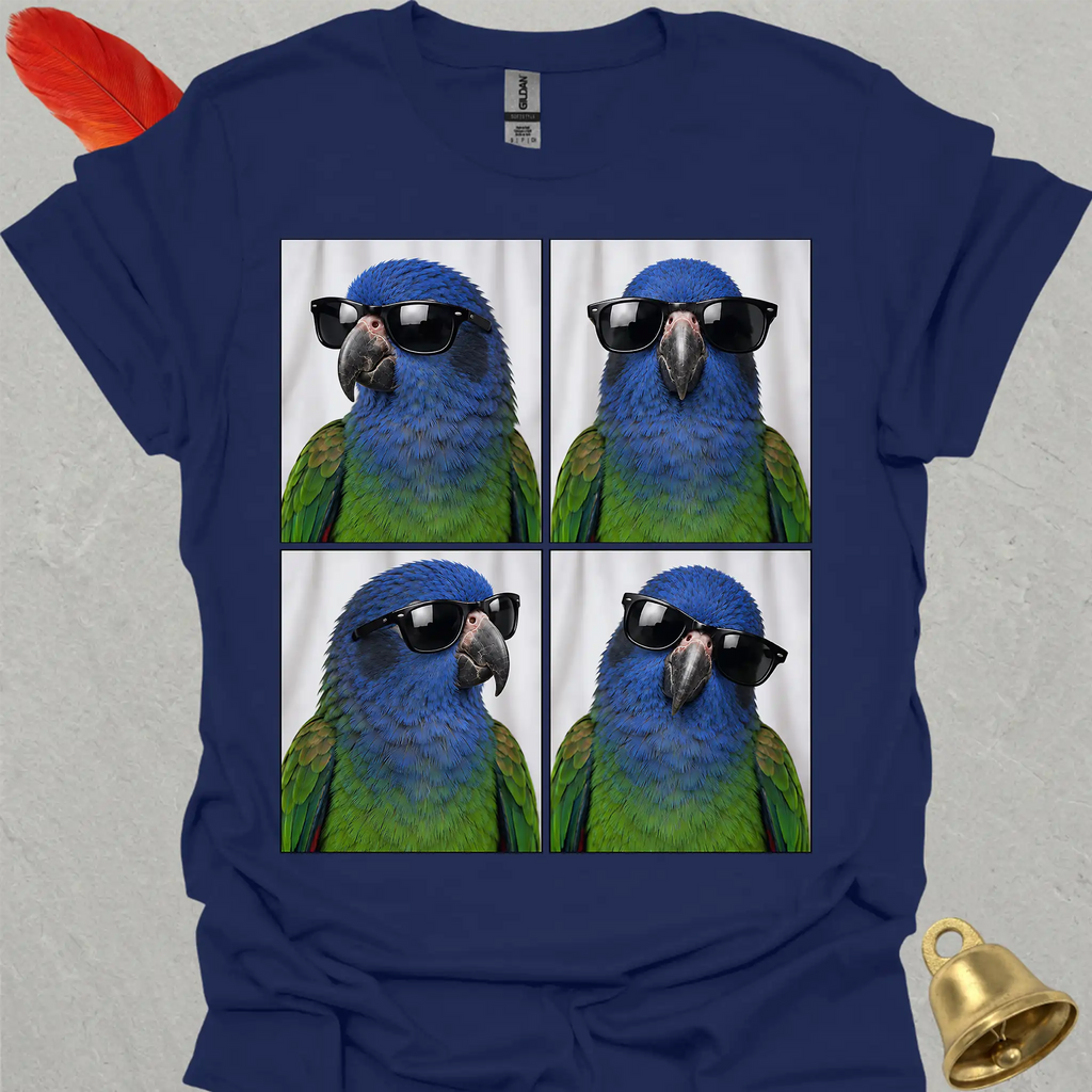 Blue-headed Pionus Photobooth T-Shirt