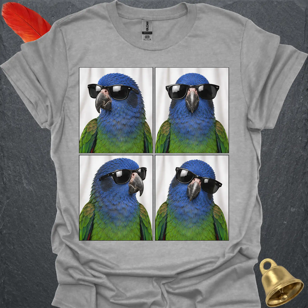 Blue-headed Pionus Photobooth T-Shirt