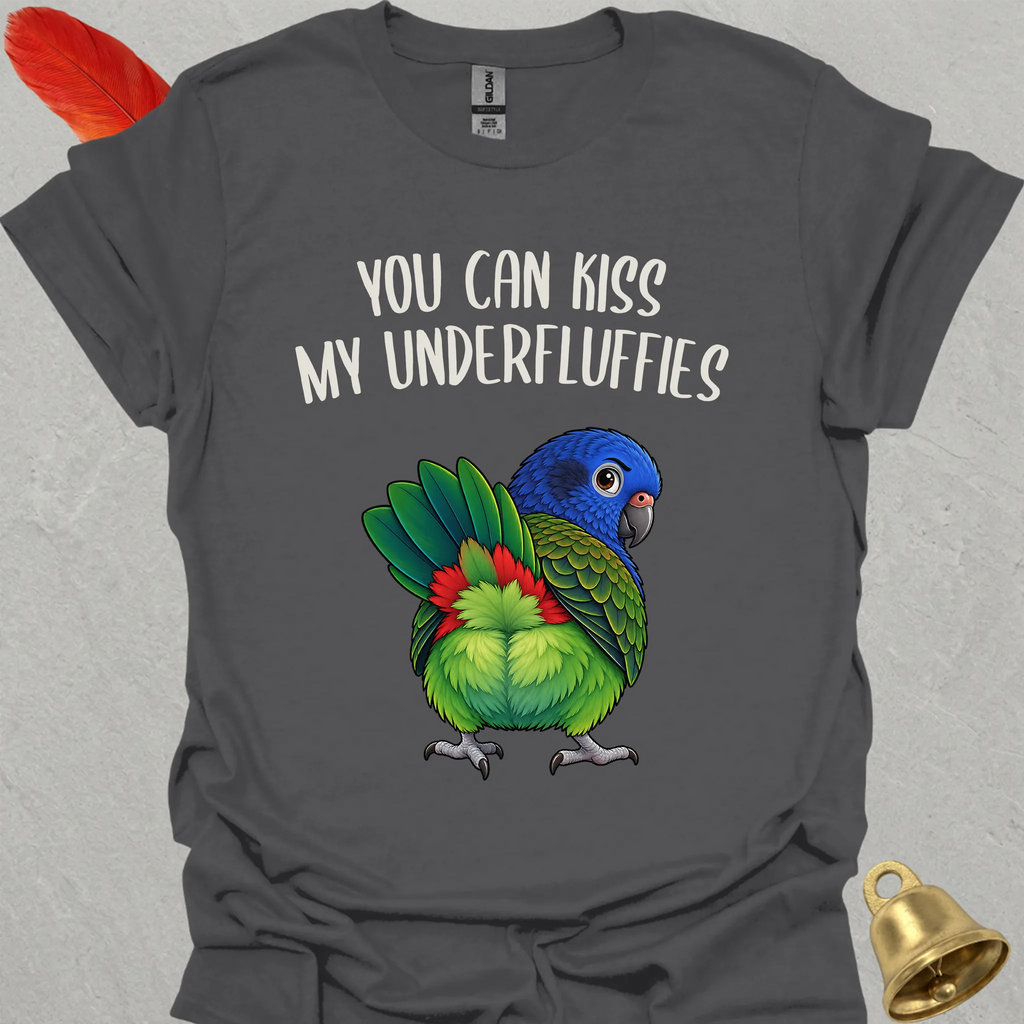 Blue-Headed Pionus Underfluffies T-Shirt